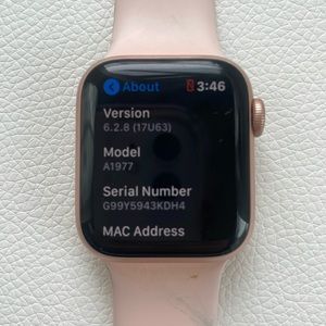 APPLE WATCH - MODEL A1977